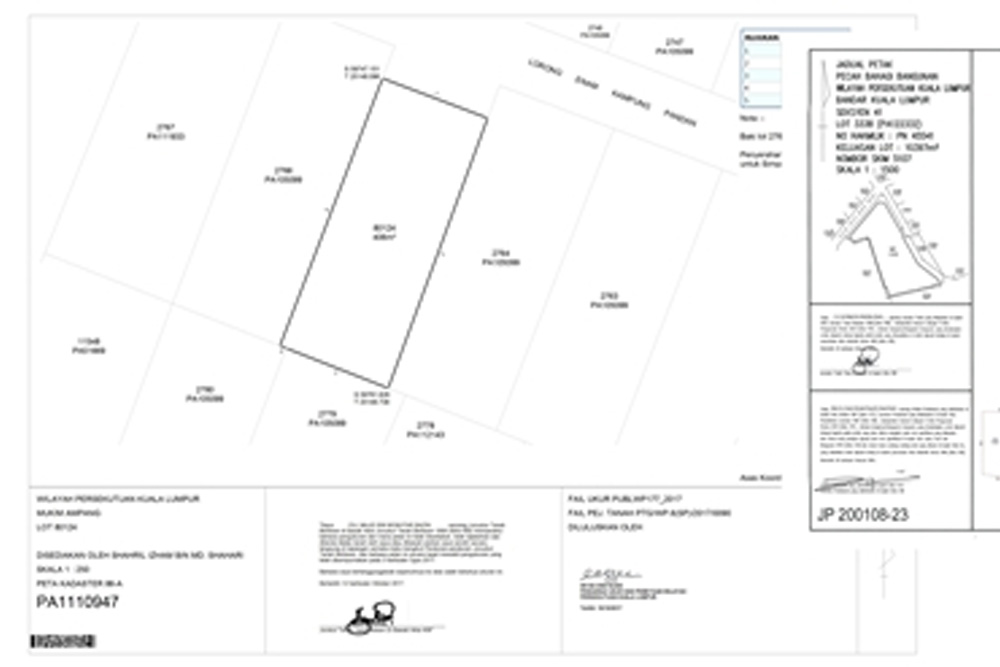 Rectangular Survey Example Cadastral Survey Services | Accurate Boundary Solutions